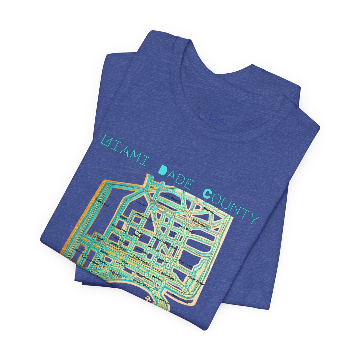 Miami Dade County Map Tee