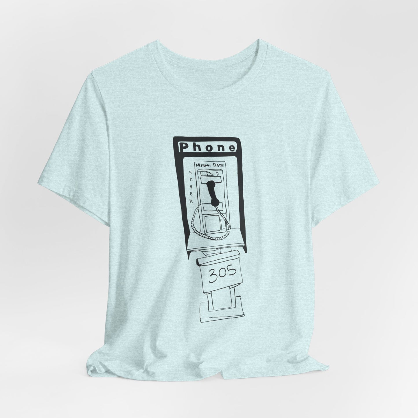 Beach Girl Miami's - PayPhone 305 Tee