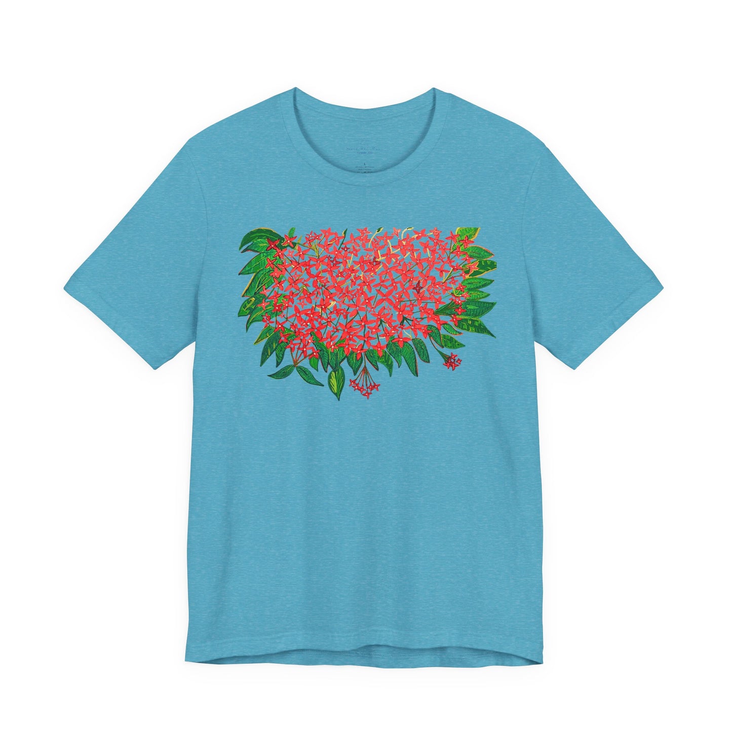 Miami Ixora Flowers Tee