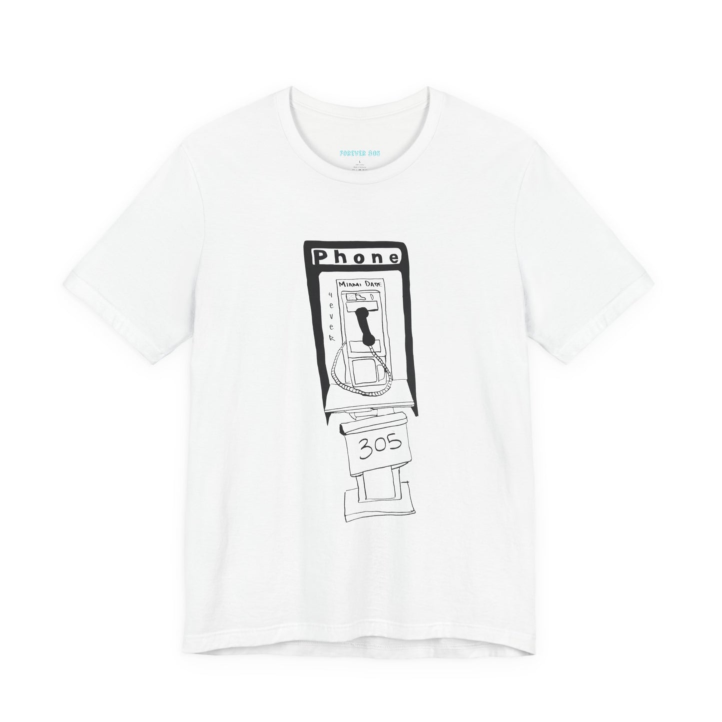 Beach Girl Miami's - PayPhone 305 Tee