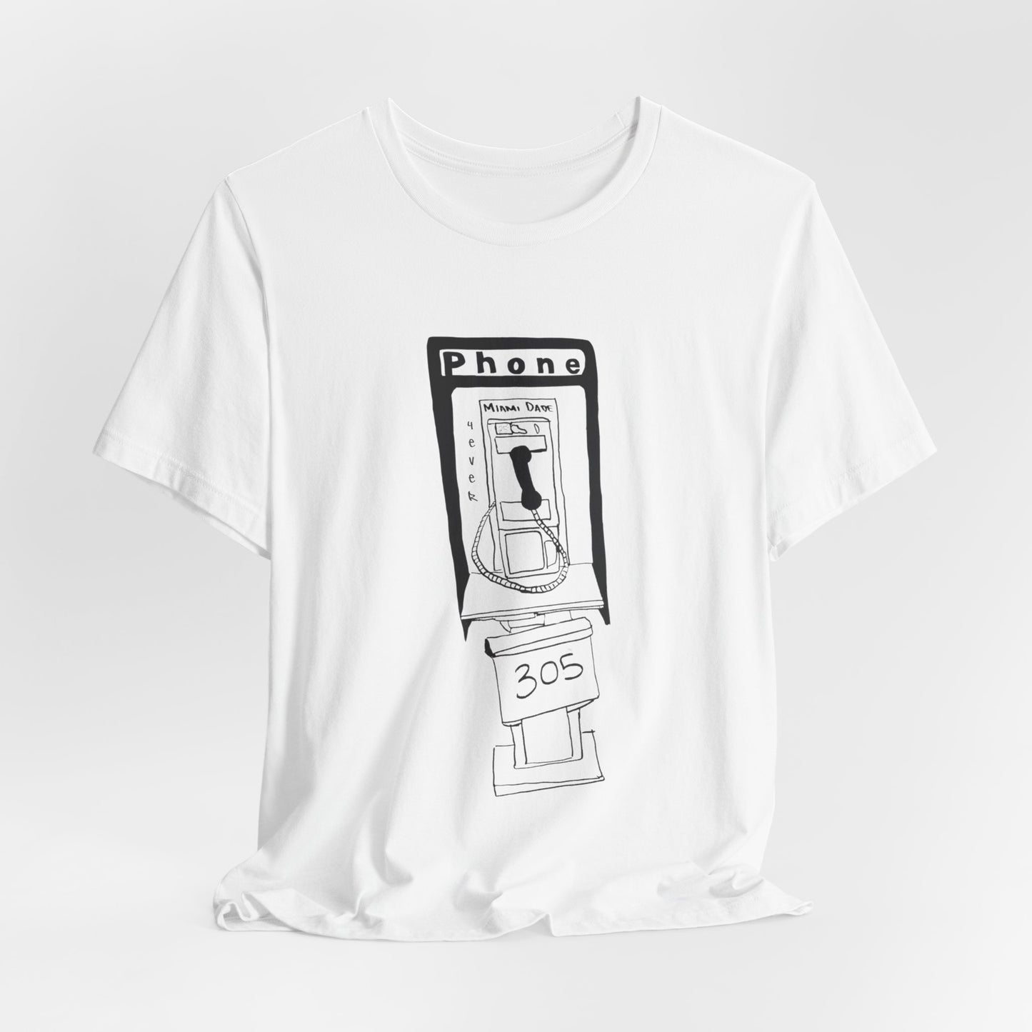 Beach Girl Miami's - PayPhone 305 Tee