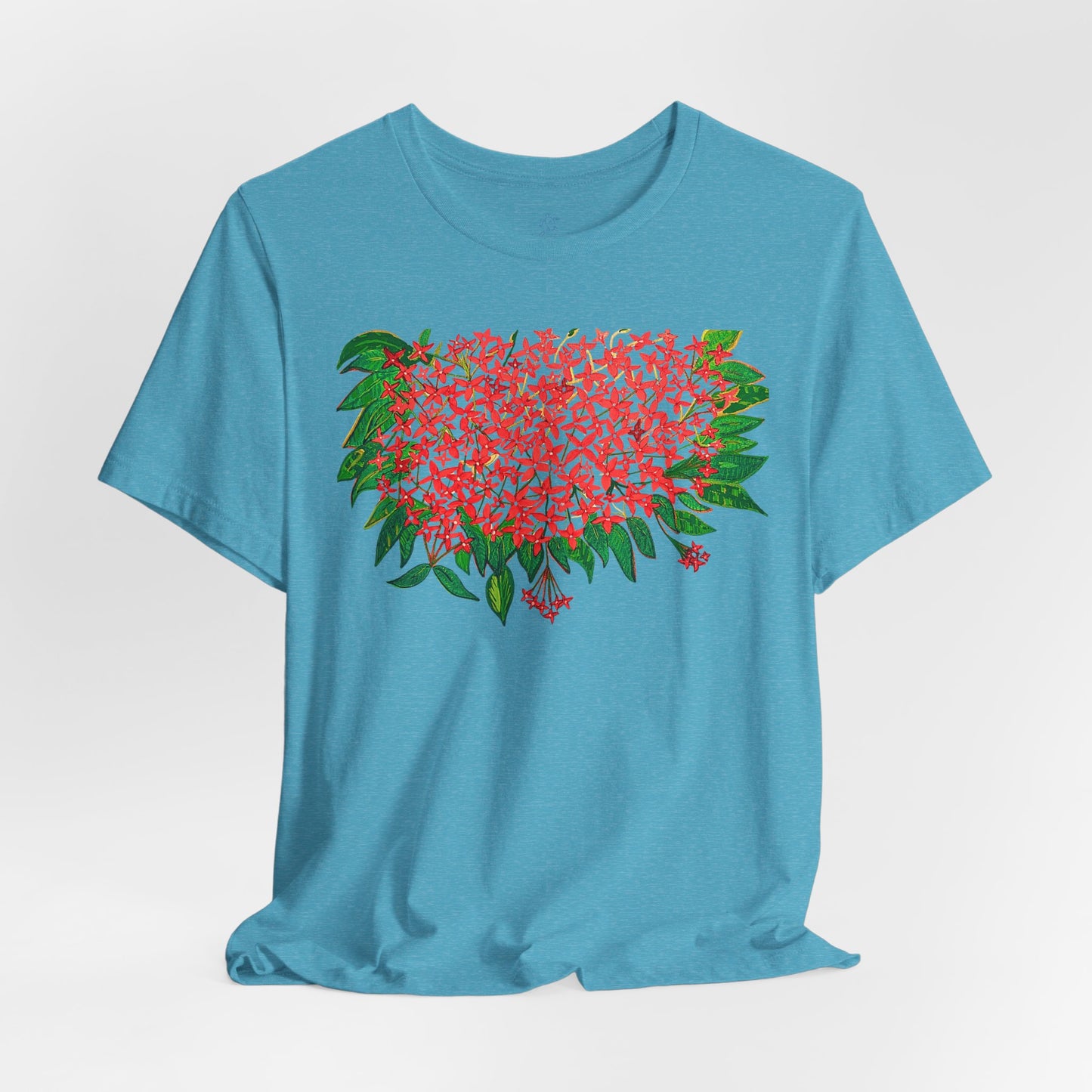 Miami Ixora Flowers Tee